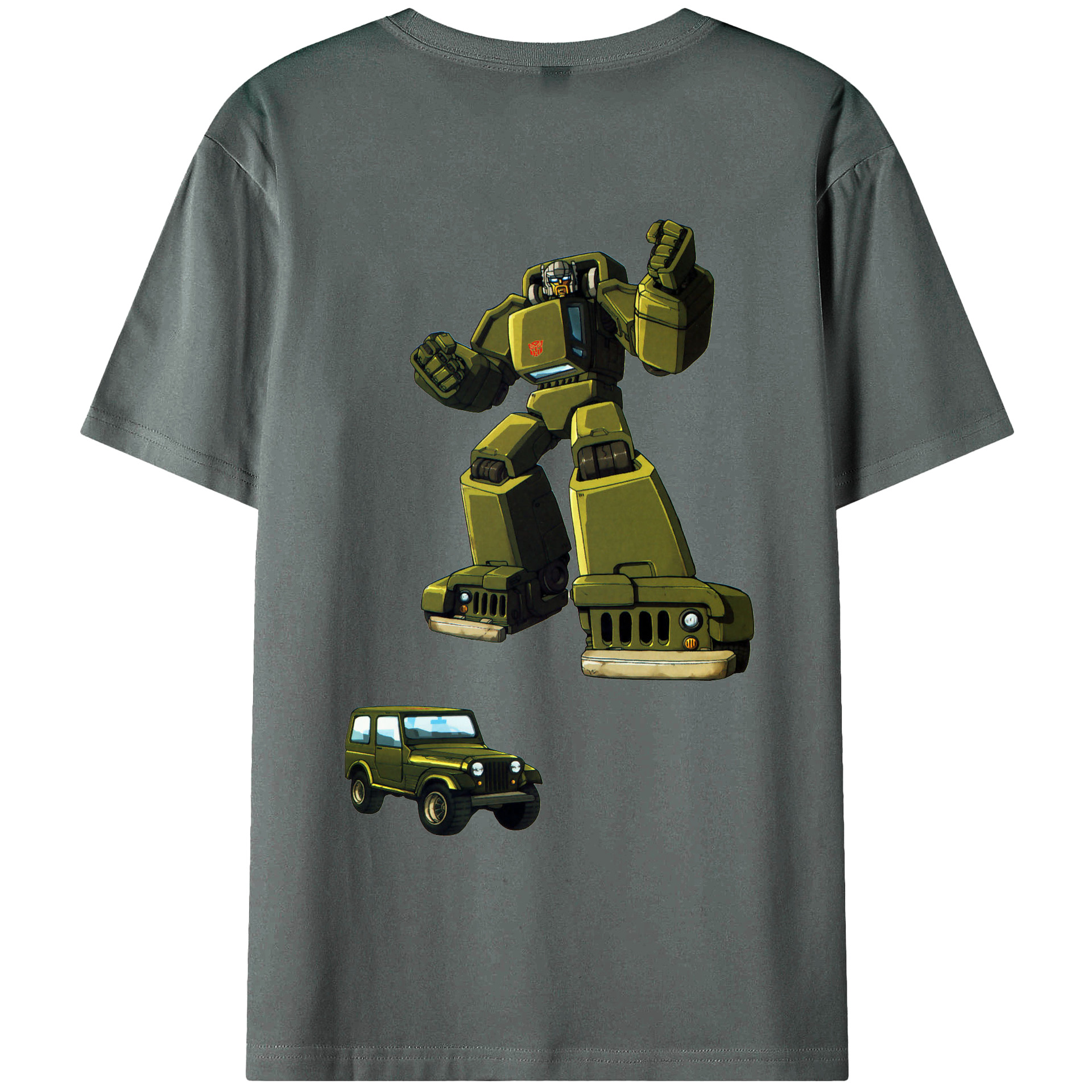 （画像用）  綿100％ メンズ半袖Tシャツ（バックプリント） 通気性